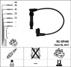 BUJİ KABLO TAKIMI ASTRA G-VECTRA B-ASTRA F-VECTRA A 1.8-2.0 16V (ECOTECH-ENJEKSİYONLU)