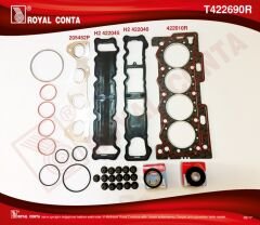 (X)ÜST TAKIM CONTASI CORTECO KEÇELİ+S.LASTİKLİ P206-P207P307-P1007-C2-C3-C4 1.4 16V 03=> 88HP ET3J4