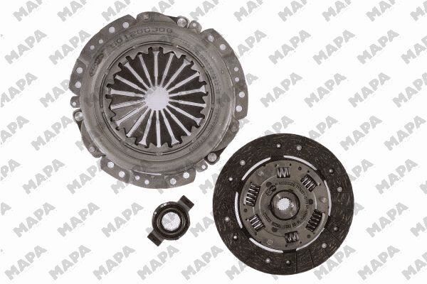 DEBRİYAJ SETİ CITROEN BX 1.9D (83-94) VISA 1.7D (84-91) PEUGEOT 205 1.7D (83-87) 305 II 1.9D (82-88)