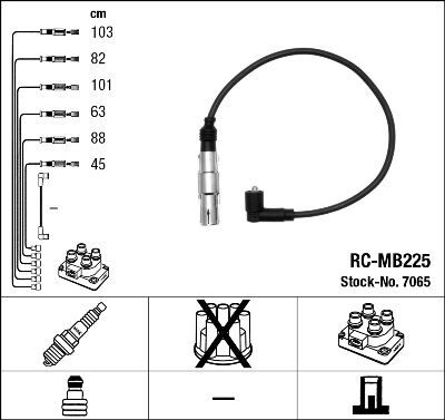 RC-MB225 ATEŞLEME KABLOSU