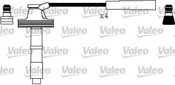 BUJİ KABLO TAKIMI RENAULT LAGUNA-SAFRANE 95> VOLVO S40-V40 95> 1.8-1.9-2.0 (N7Q -B4164-B4184-B4194)
