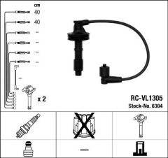 BUJİ KABLO TAKIMI RENAULT LAGUNA-SAFRANE 95> VOLVO S40-V40 95> 1.8-1.9-2.0 (N7Q -B4164-B4184-B4194)