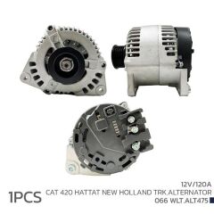 ALTERNATÖR (SARJ DİNAMOSU) 12V 120A CAT 420 HATTAT NEW HOLLAND TRK.