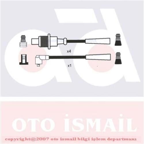 BUJİ KABLO TK BERLINGO 1.8 97=>-JUMPY 1.6 95=>-P306 1.8 93=>-P406 1.6 SL 96=>-XSARA 1.8 96=>