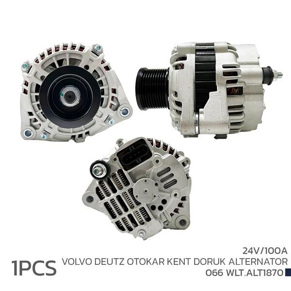 ALTERNATÖR (SARJ DİNAMOSU) 24V 100A VOLVO DEUTZ OTOKAR KENT DORUK