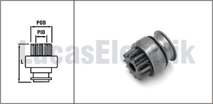 MARS DISLISI 12 DIS (1035 1567) L200 L300 YM