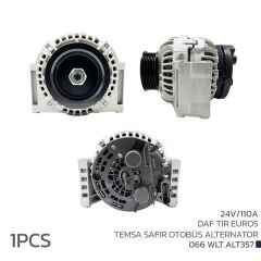 ALTERNATÖR (SARJ DİNAMOSU) 24V 110A DAF TIR EURO5 TEMSA SAFİR OTOBÜS