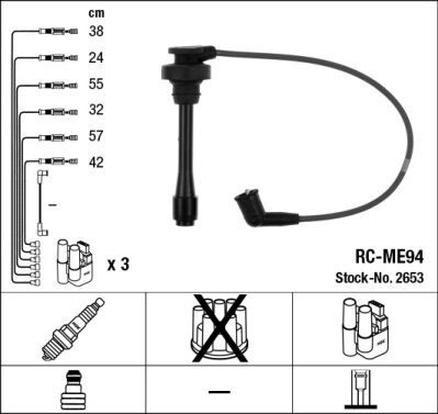 RC-ME94 ATEŞLEME KABLOSU