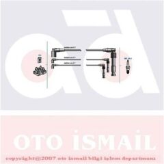 BUJİ KABLO TK OMEGA B V6 96=> ECOTEC  1-3-5