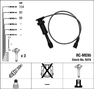 RC-ME95 ATEŞLEME KABLOSU