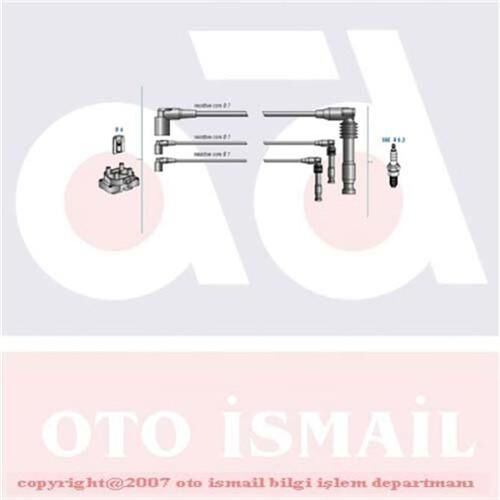BUJİ KABLO TK OMEGA B V6 96=> ECOTEC  2-4-6