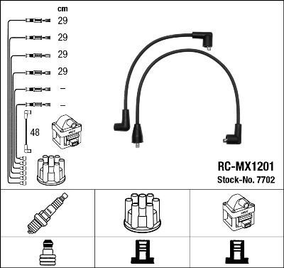 RC-MX1201 ATEŞLEME KABLOSU