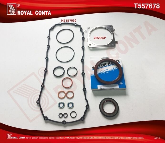 ALT TAKIM CONTA (REINZ KEÇELİ) P206-P207-P307-P308 1.6 16V (TU5JP4-TU5JP)