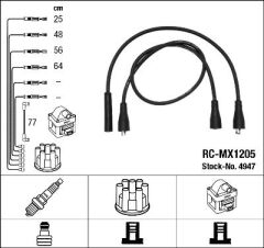 RC-MX1205 ATEŞLEME KABLOSU