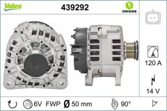 ALTERNATÖR 120A LGN II-TRAFIC II-MASTER II 1.9DCI-VIVARO II 2.0 16V-1.9-MOVANO 1.9-2.2-2.5 01=>