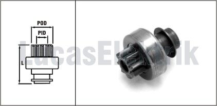 MARS DISLISI 8 DIS (0450) MITSUBISHI HYUNDAI ACCENT SUZUKI