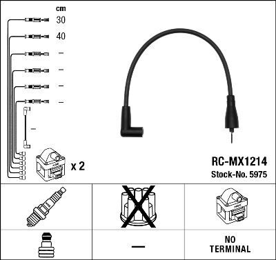 RC-MX1214 ATEŞLEME KABLOSU