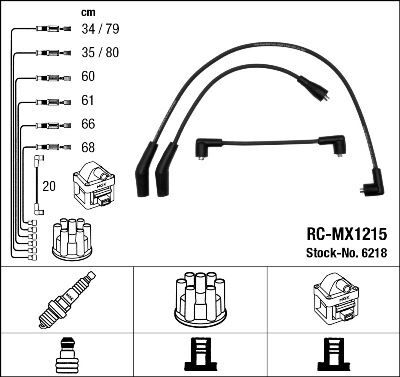RC-MX1215 ATEŞLEME KABLOSU