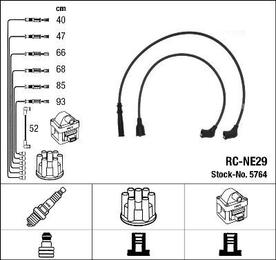 RC-NE29 ATEŞLEME KABLOSU