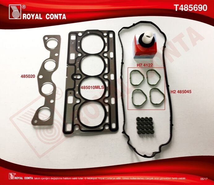 MOTOR TAKIM CONTA CLIO II 01>06 CLIO III 05>14 CLIO IV 12>SYMBOL II 08>14  LOGAN 04> SANDERO 08> 1.2 16V D4F