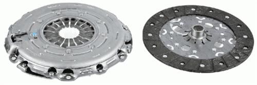 DEBRİYAJ SETİ (BASKI+DİSK) P3008-P5008-P508-C4 PICASSO-C5-DS5 1.6 HDİ 10=> DV6C Euro5