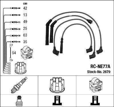 RC-NE77A ATEŞLEME KABLOSU
