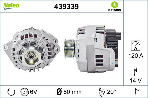 ALTERNATÖR 14V 120A DUCATO-BOXER-JUMPER 2.8 JTD-HDI