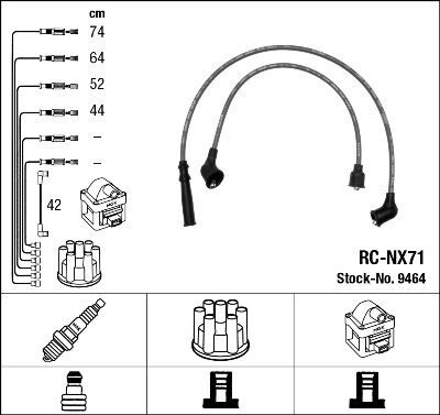 RC-NX71 ATEŞLEME KABLOSU