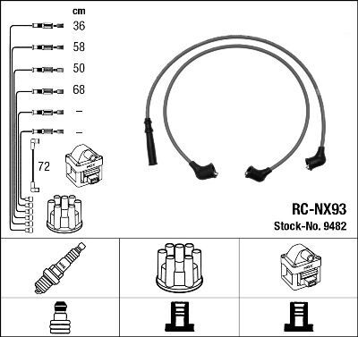 RC-NX93 ATEŞLEME KABLOSU