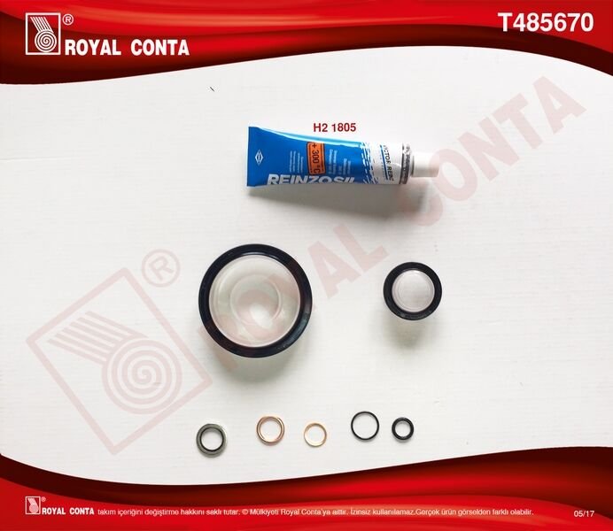 ALT TAKIM CONTA KEÇELİ CLIO II-CLIO III-TWNG 1.2-MODUS 16V 75HP 01=> (D4F MOTOR)