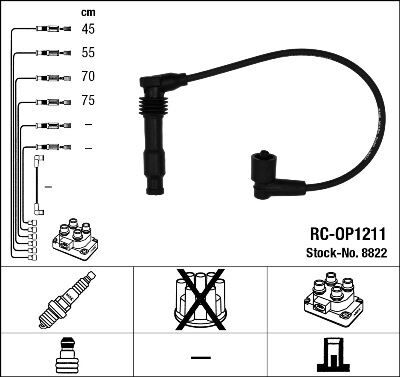 RC-OP1211 ATEŞLEME KABLOSU
