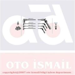 BUJİ KABLOSU TAKIMI OPEL CORSA B-COMBO B (93>00) 1.2-1.4İ (C12NZ-12NZ-C14NZ)
