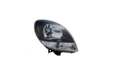 (20-A361-G5-2B) R.KANGOO ÖN FAR EL.SİYAH BEYAZ SİN.RH.07-08