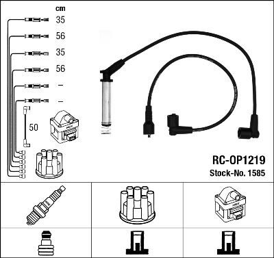 RC-OP1219 ATEŞLEME KABLOSU
