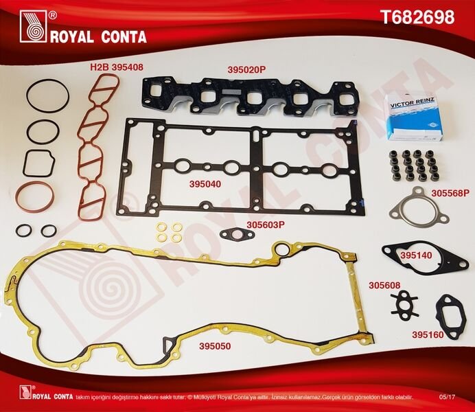 ÜST TAKIM CONTA (SUBAP CON.İLE-SKC`SİZ) DOBLO-LINEA-GRANDE PUNTO-ASTRA H-CORSA D 1.3DMTJ-CDTI
