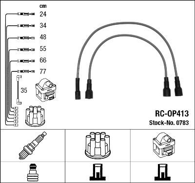 RC-OP413 ATEŞLEME KABLOSU