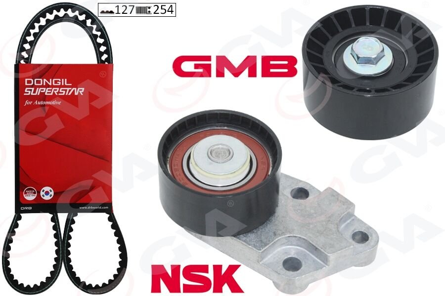 EKSANTRİK GERGİ KİTİ (127x254) CHEVROLET-DAEWOO AVEO-CRUZE-KALOS-LACETTI-NUBIRA 1.4-1.4-1.6 (05-)
