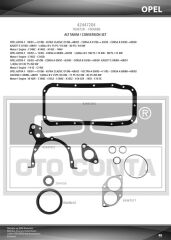 ALT TAKIM CONTASI (VİTON KEÇELİ) ASTRA F-CORSA A-CORSA B-KADETT 1.4-1.6 8V (C14NZ-X14NZ-X14SZ-14NV)