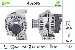 ALTERNATÖR 14V 90A FIAT EGEA 16> 500 07> DOBLO 04> PUNTO 05> FIORINO 07> LİNEA 09>  ALFA ROMEO MİTO 09> OPEL ASTRA H-CORSA C 05> LANCIA YPSILON 04> 1.3D MTJ