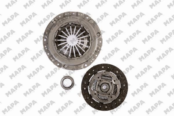 DEBRİYAJ SETİ DAEWOO AVEO-KALOS 1.4I 16V  (F14D3) (VALEO 826632)