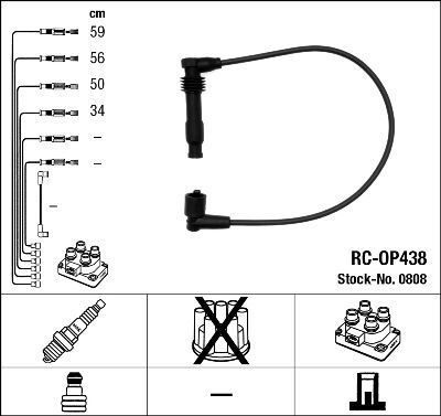 RC-OP438 ATEŞLEME KABLOSU