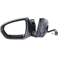 DIŞ DİKİZ AYNASI SOL PEUGEOT P3008-P5008 16> CITROEN C5 AIRCROSS 18> (ASTARLI+ELEKTRİKLİ KATLANIR+SİNYALLİ)