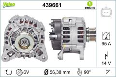 ALTERNATÖR 14V 95Ah DACIA LOGAN-SANDERO 1.4-1.6 (K7J.7.10)