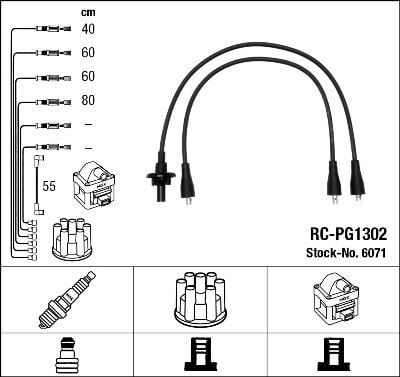 RC-PG1302 ATEŞLEME KABLOSU