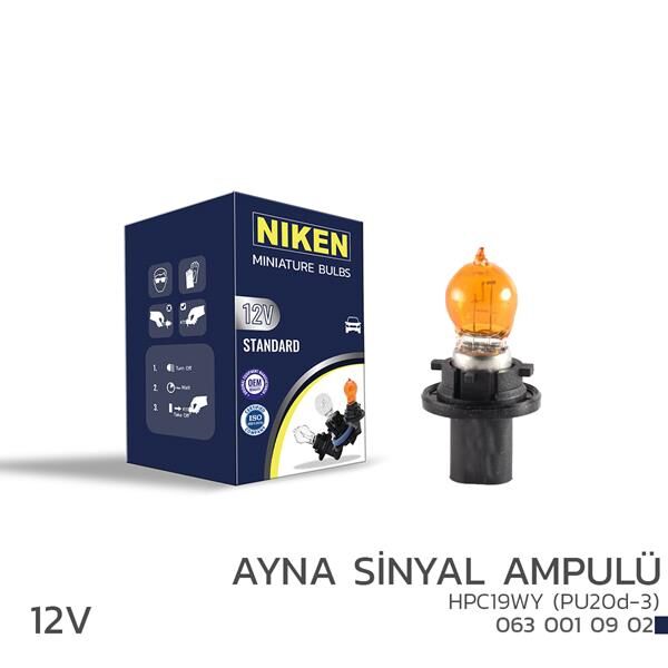 NIKEN  12V HPC19WY AYNA SİNYAL AMP(PU20d-3)AMB 10LU