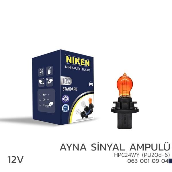 NIKEN  12V HPC24WY AYNA SİNYAL AMP(PU20d-6)AMB 10LU