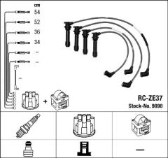 BUJİ KABLOSU MAZDA 323 FAMILIA 1.5L Z5 16V DOHC BA 96-98 (RC-ZE37)
