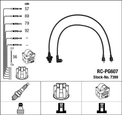 RC-PG607 ATEŞLEME KABLOSU