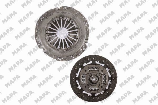 DEBRİYAJ SETİ (BASKI+DİSK) (SABİT VOLANT İÇİN) CORSA C-D-COMBO-MERIVA 1.3 CDTI 00>(Z13DTH-Z13DTJ)  (VALEO 828393)