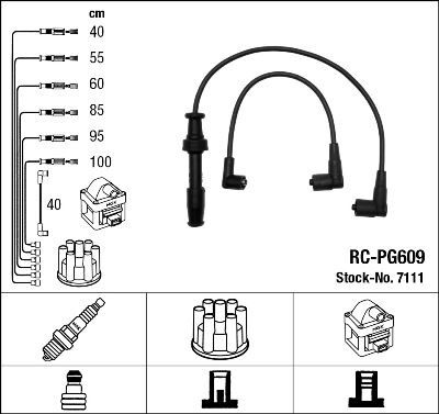 RC-PG609 ATEŞLEME KABLOSU